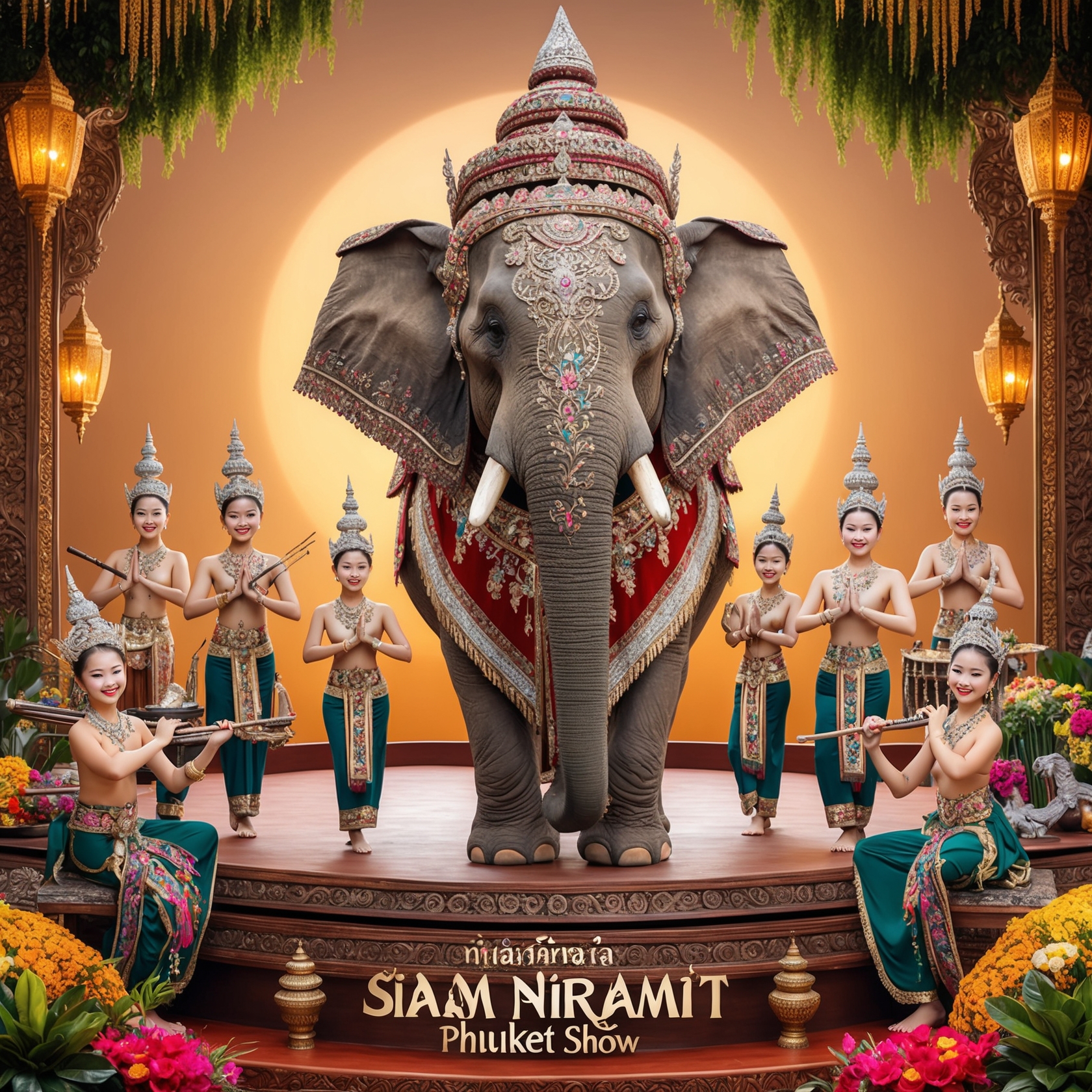 Siam Niramit Phuket Show Ticket with Dinner & Transfers