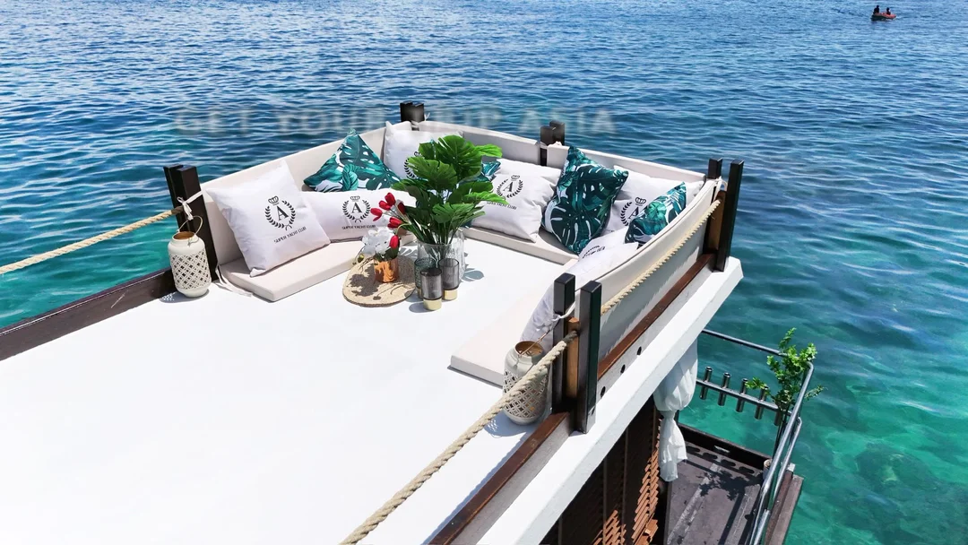 Traditional Thai Boat Rental for Sightseeing and Fishing