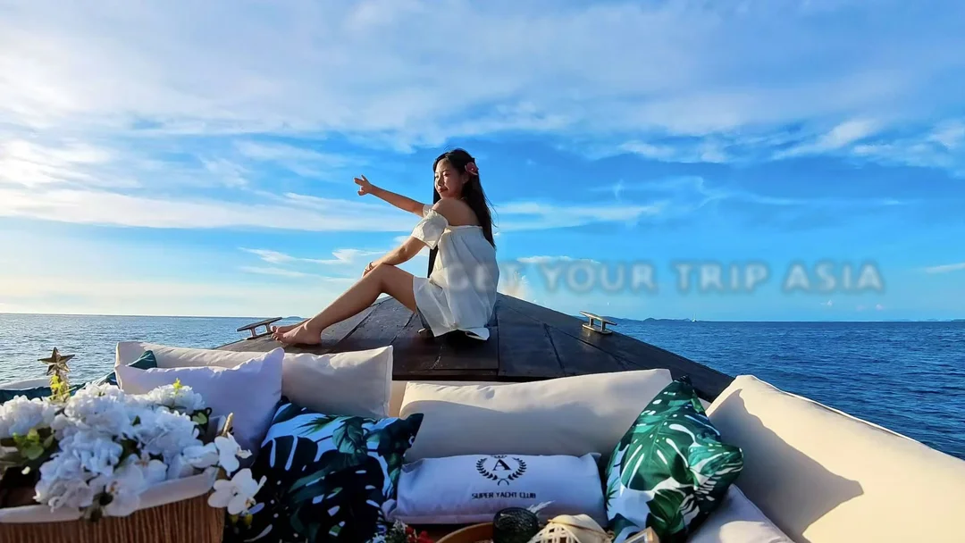 Traditional Thai Boat Rental for Sightseeing and Fishing